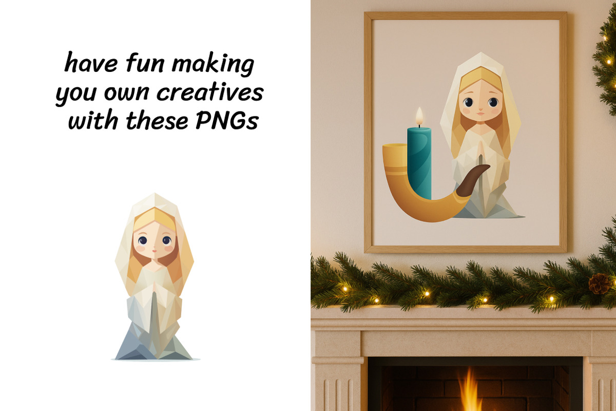 Candle Vector Clipart Set, a Decorative Illustration by InkyQueenArt (Photo 3 of 5)