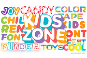 Kids Font Bundle, a Sans Serif Font by artyway (Thumbnail 1 of 12)