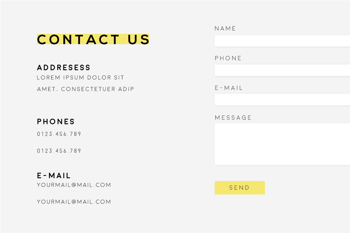 portfolio template 2020, a Landing Page Template by designbydi (Photo 5 of 5)