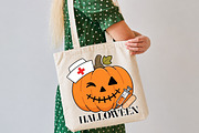 Nurse Pumpkin Halloween PNG, a Seasonal Illustration by DreamCafeArt (Thumbnail 6 of 7)