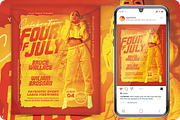Independence Day Event Flyer, a Flyer Template by regalDRAW (Thumbnail 3 of 3)