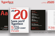 Pandorica-Sans serif font family, a Sans Serif Font by Artistic & Unique (Thumbnail 2 of 11)