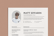 Resume/CV Template, a Resume Template by UX-group (Thumbnail 4 of 7)