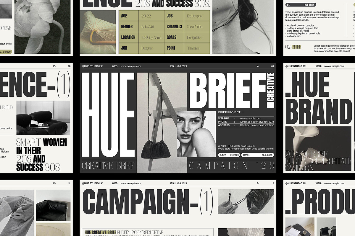 Creative Brief Campaign Presentation, a Presentation Template by SlideStock (Photo 6 of 10)