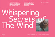 Verdant Dream - Minimal Typography, a Sans Serif Font by Imoodev (Thumbnail 2 of 7)