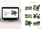 diverse people enjoying park sports, a Person Illustration by LyubovZaytseva (Thumbnail 3 of 9)
