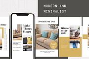 Canva Instagram Template Furnita, a Social Media Template by Lythcreative (Thumbnail 3 of 6)