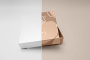 Packaging Gift Box Mockup | Layered, a Packaging Mockup by bazarova (Thumbnail 6 of 11)