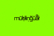 Tomahawk - Geometric & Square Sans, a Sans Serif Font by subkulturetype (Thumbnail 8 of 8)