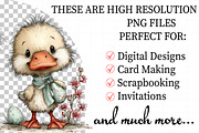 Whimsical Easter Animals Clipart PNG, an Illustration by Daily.Designs (Thumbnail 2 of 8)
