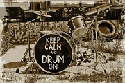 Drum. Handmade brush display font, a Symbol Font by Kseniia Kuznetsova (Thumbnail 5 of 5)