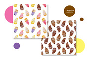 Watercolor cupcakes, a Food Illustration by Blowballmay (Thumbnail 3 of 3)