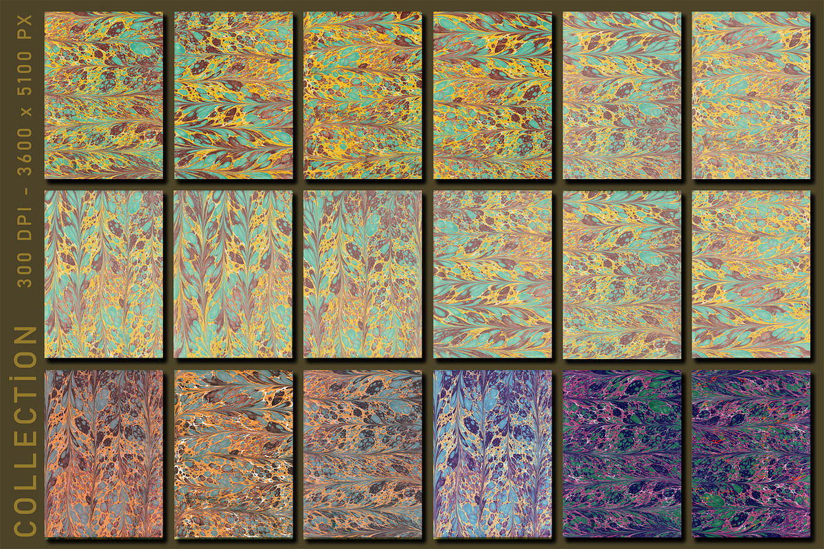 Turkish Ebru 2 – Marble, a Texture Graphic by Suna Kosem (Photo 15 of 22)