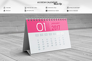 A5 Desk Calendar Mock-Up, a Mockup by MassDream (Thumbnail 1 of 10)