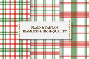Christmas Tartan Pattern, a Pattern Graphic by wind mill