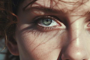 Freckled Beauty by the Seashore, a Beauty & Fashion Photo by Iconogenic