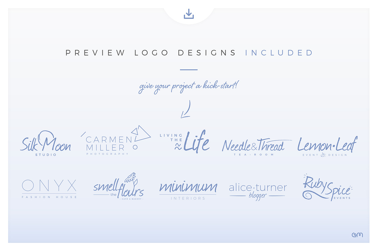 Brand Boards / Style Tiles VOL 2, a Templates & Theme by AM Studio (Photo 4 of 11)