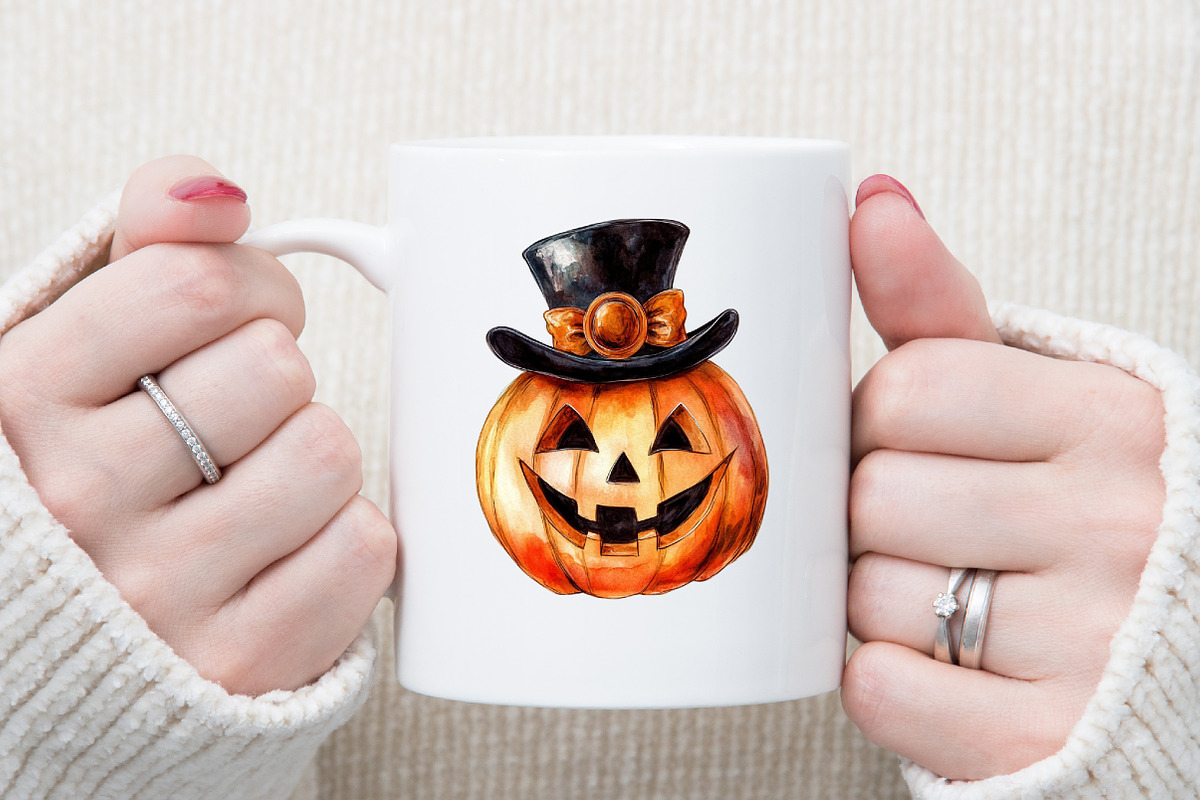 Whimsy Halloween Clipart, an Illustration by Sublimation Artist (Photo 5 of 6)