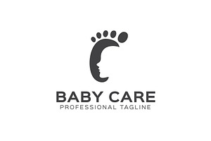 Baby Care Logo Template