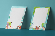 World Earth Day Watercolor, a Seasonal Illustration by CreativeValuation (Thumbnail 11 of 12)