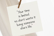 Handwish Handwritten Font, a Handwritten Font by Artiveko (Thumbnail 4 of 8)