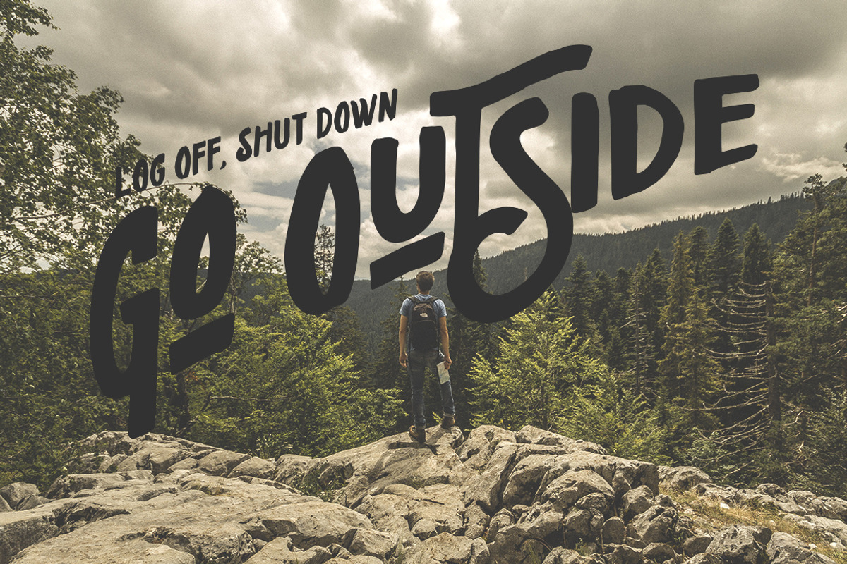 Oldventure - Handbrushes Typeface preview 4