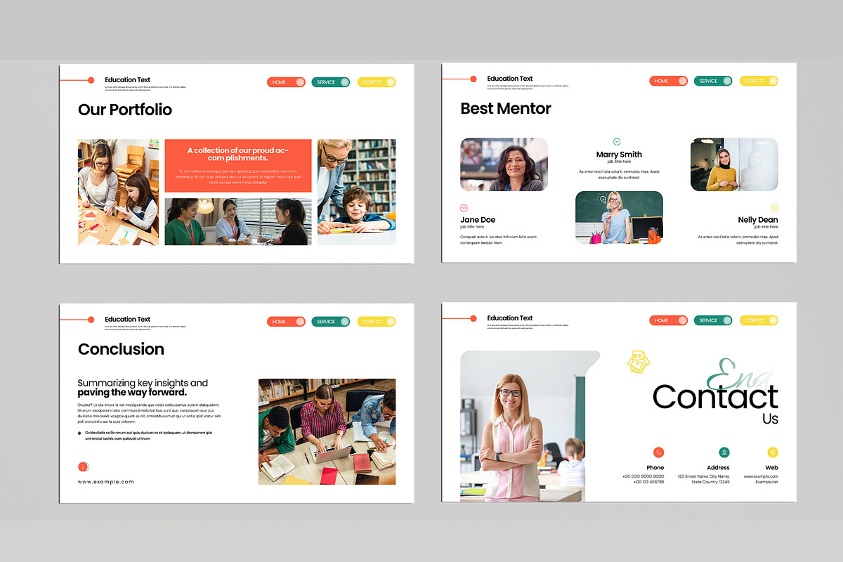 Smart Education Presentation Design, a Presentation Template by MightyDesign (Photo 5 of 8)