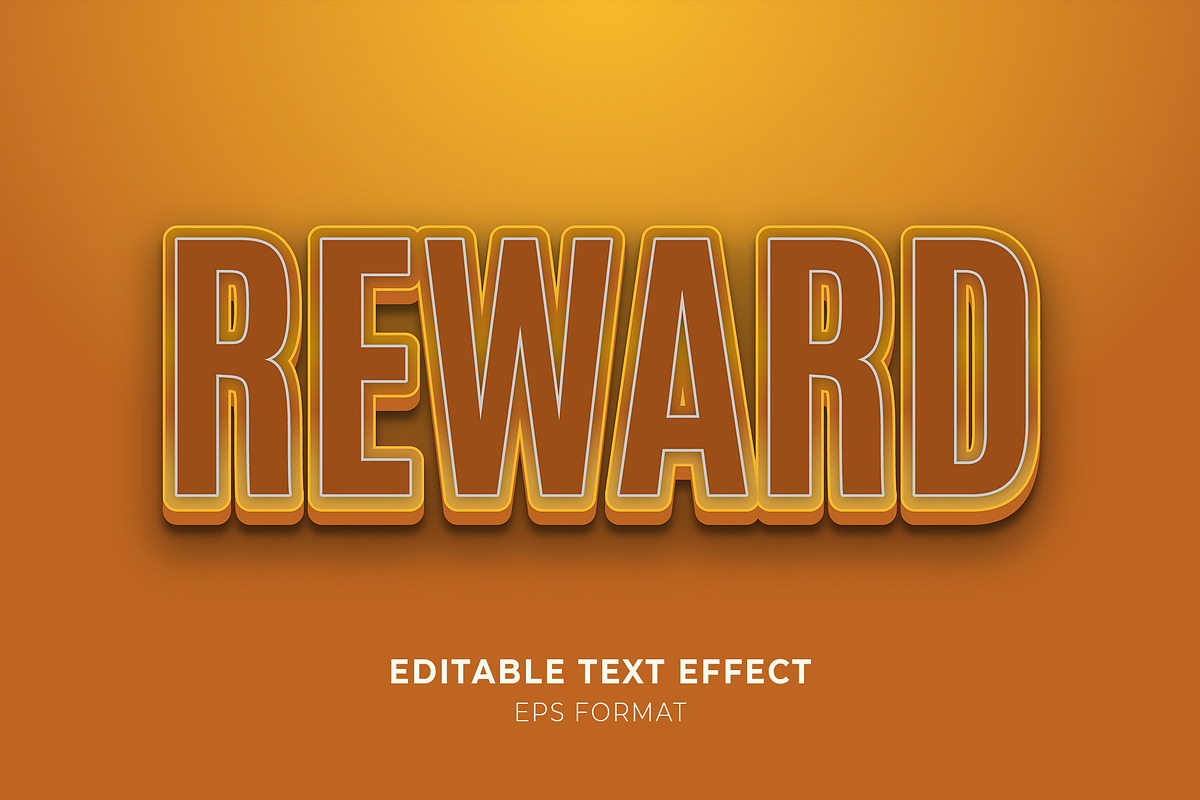 Gold Reward Text Style Effect, a Layer Style Add-On by thefutive