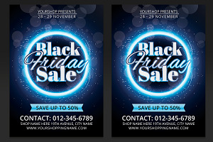Black Friday Sales Flyer Template