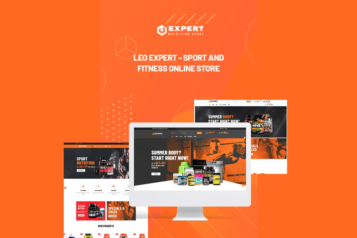 Leo Expert - Sport And Fitness Onlin, a Bootstrap Template by LeoTheme (Photo 1 of 10)