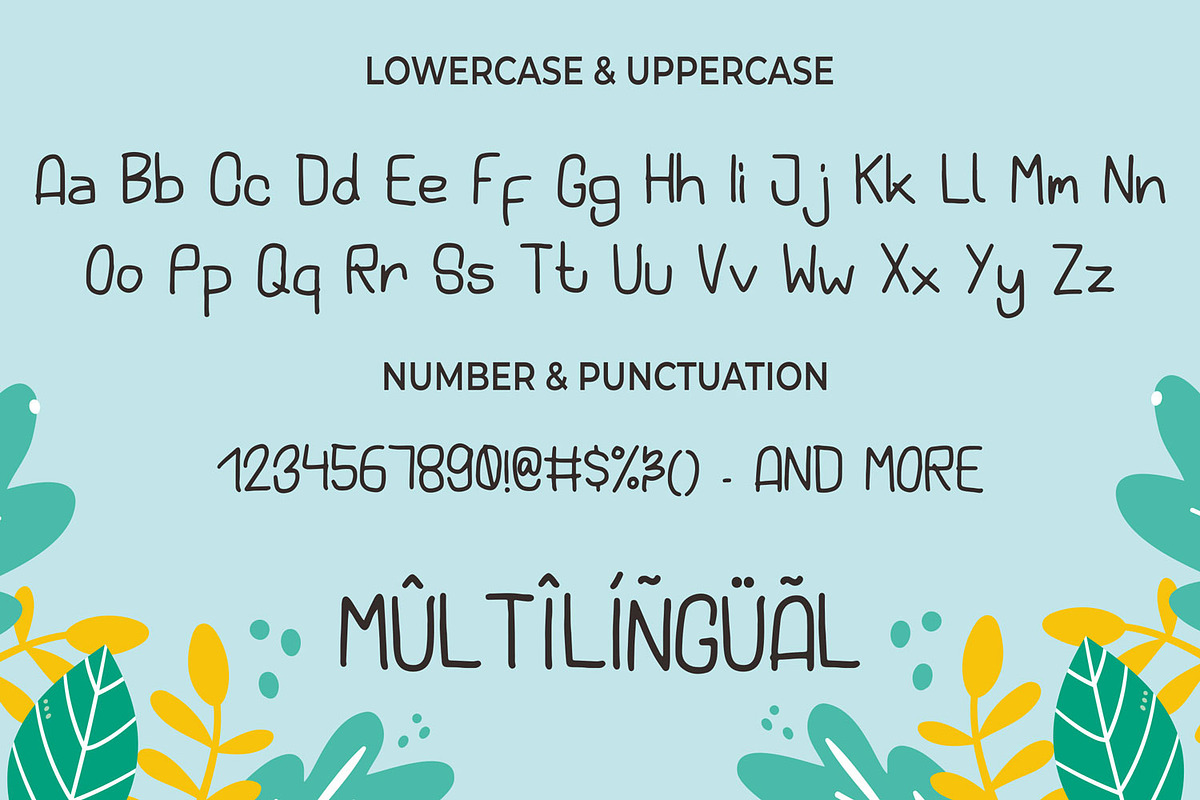 Kid Tribe - Cute Font, a Font by Pollux of Geminorum (Photo 4 of 11)