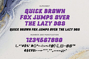 Hulahope - Retro Bubble Display Font, a Sans Serif Font by Vesvocrea (Thumbnail 5 of 7)