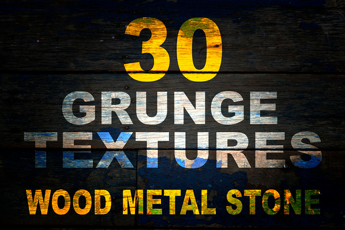 30 super grunge textures, a Texture Graphic by SomStock (Photo 1 of 10)