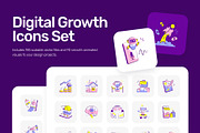 Digital Growth Bundle Icons, a Duotone Icon by Vectors Market (Thumbnail 1 of 14)