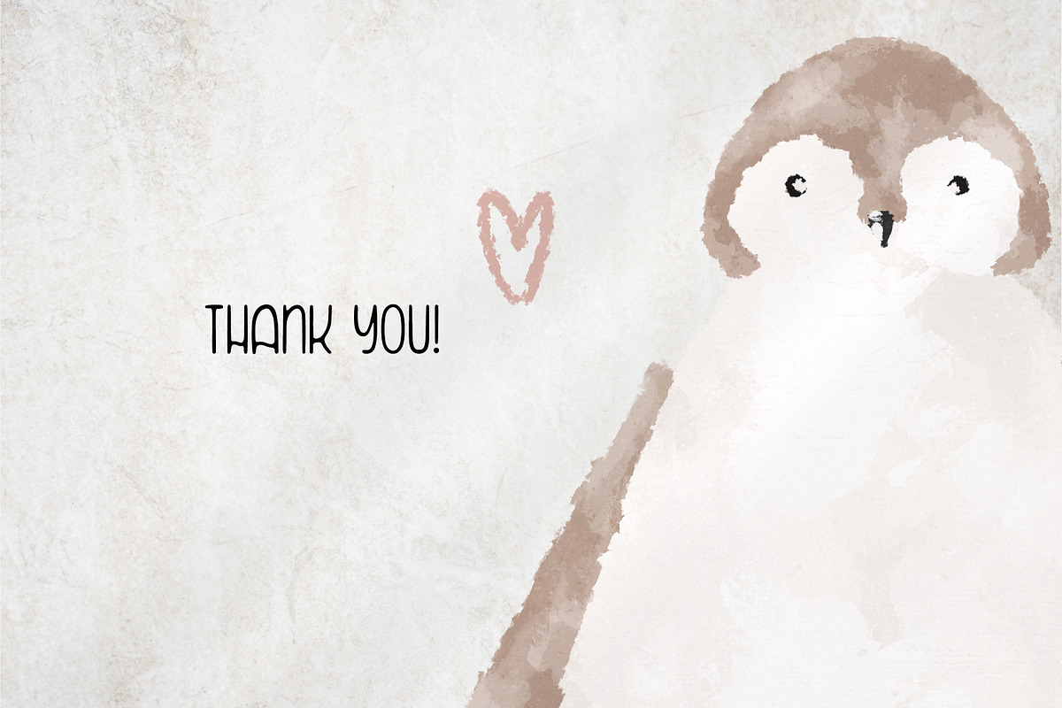 Cute penguins clipart and 3 patterns, an Animal Illustration by Leksart (Photo 12 of 12)
