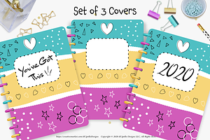 Digital Planner Cover Trio