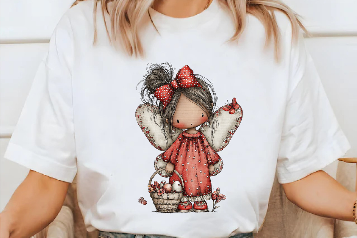 Whimsical Easter Fairy, an Illustration by designcity5 (Photo 3 of 5)