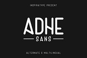 Adhe Sans, a Sans Serif Font by Inspiratype (Thumbnail 1 of 12)