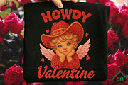 Yarn Howdy Valentine Cowboy Cupid, an Illustration by Craft Nest (Thumbnail 1 of 6)