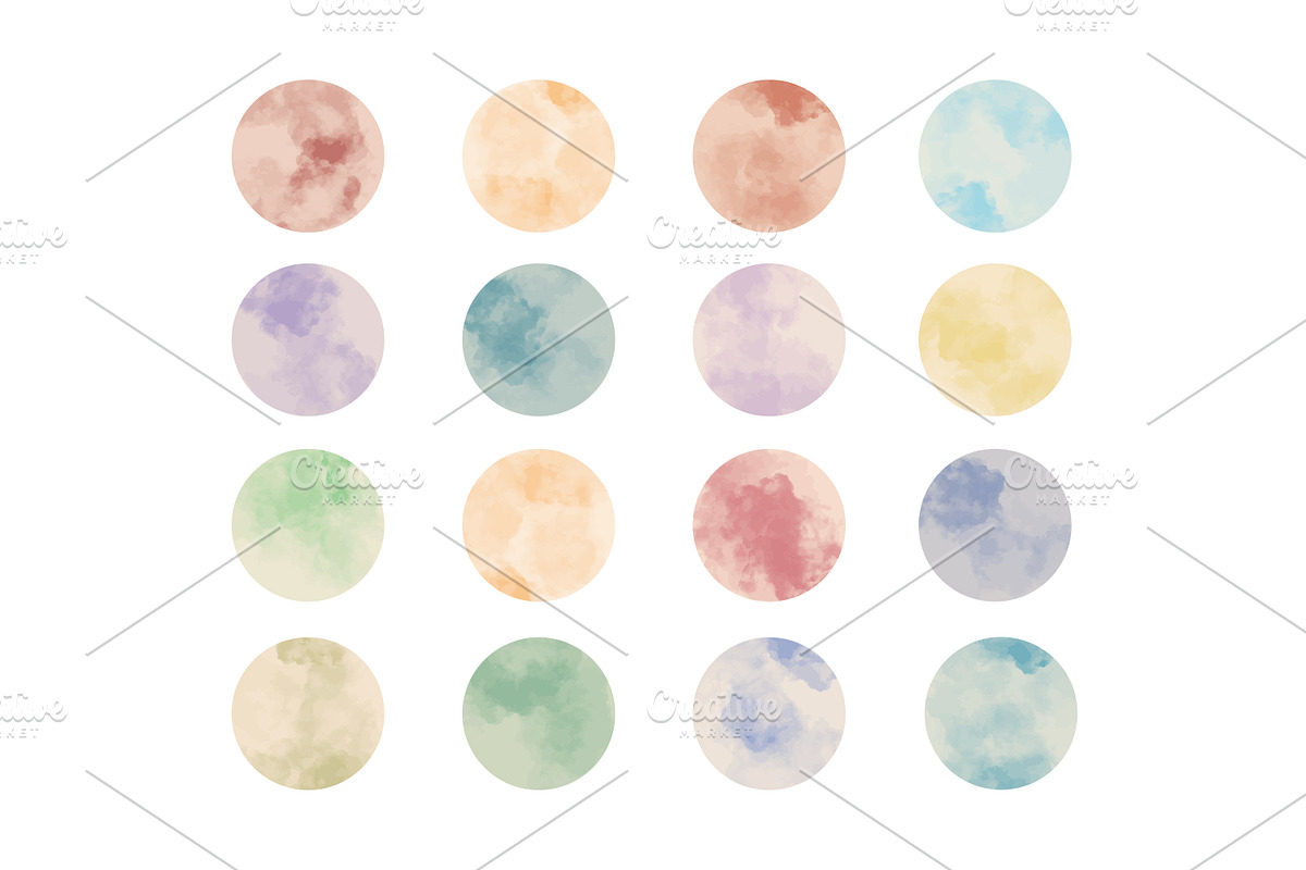 Watercolor Instagram Highlight Cover, a Social Media Template by Tati_Kli (Photo 2 of 2)