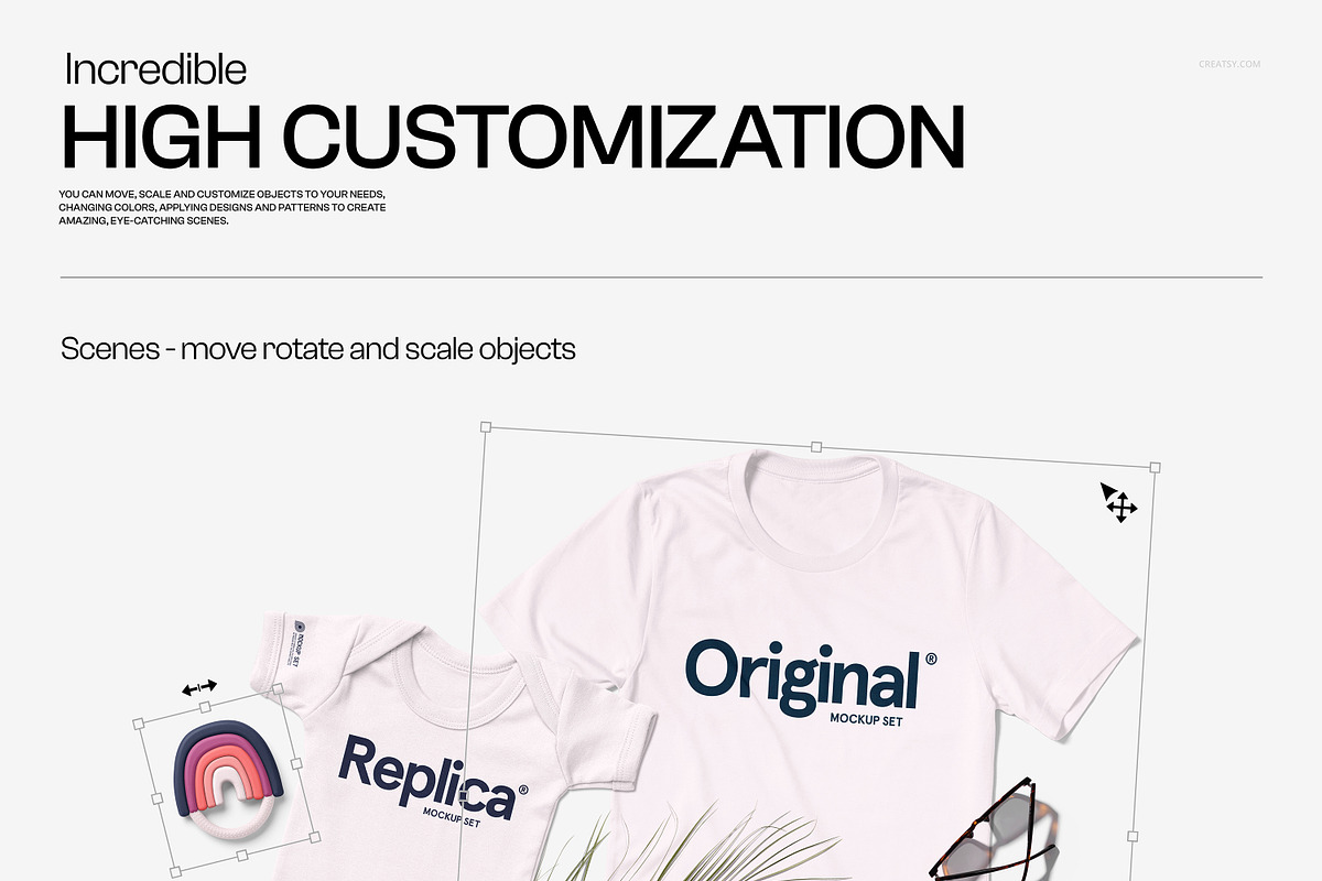 Bella Canvas 3001 Family Mockup Set, a Shirt Mockup by creatsy5 (Photo 5 of 24)