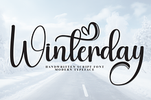 Winterday | Script Font