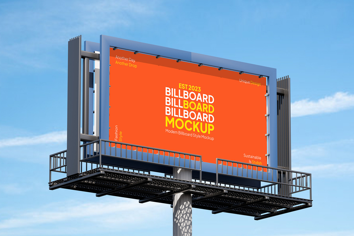 Modern Billboard Mockup Set, a Mockup by orenjidesign (Photo 6 of 8)