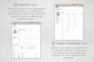 Notion Daily / Weekly Menu Tracker