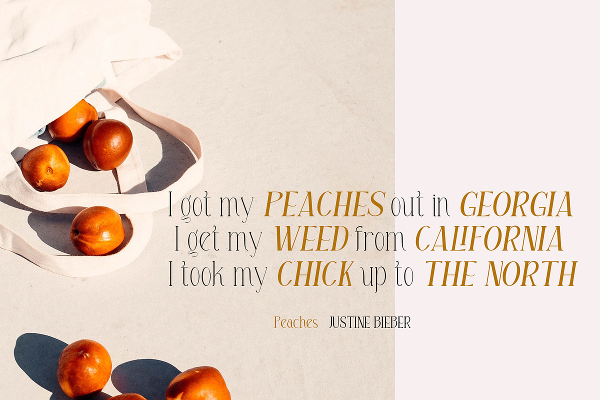 LE Buffec | 18 Font Family, a Serif Font by Jolicia Type (Photo 3 of 17)