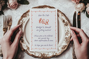 Zefir Cloud Whimsical Wedding Font, a Handwritten Font by AnMark (Thumbnail 9 of 14)