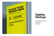 12x Mockup Construction Bundle, an Advertising Mockup by HAZARD MOCKUPS (Thumbnail 2 of 17)