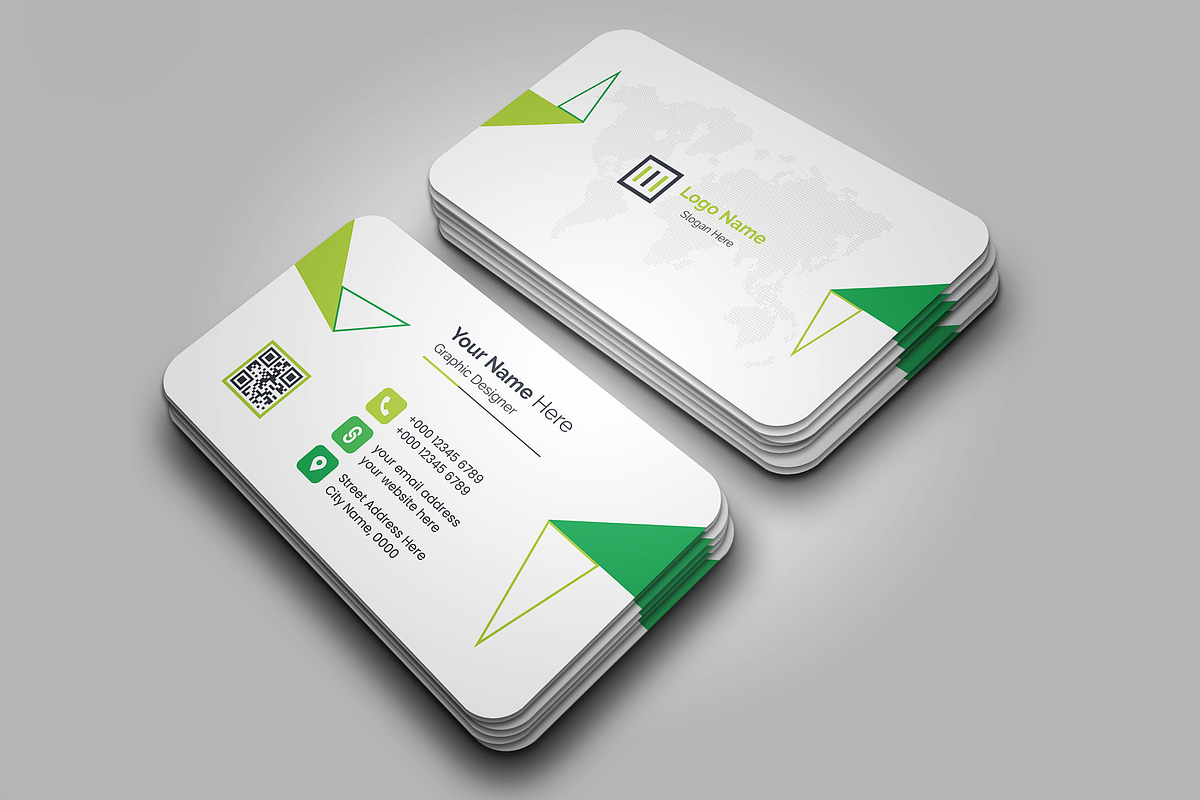 Minimal Business Card Design, a Business Card Template by mijli (Photo 10 of 12)