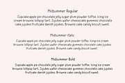 Midsummer Cute Handwritten Font, a Handwritten Font by Sofia Skoog (Thumbnail 12 of 13)
