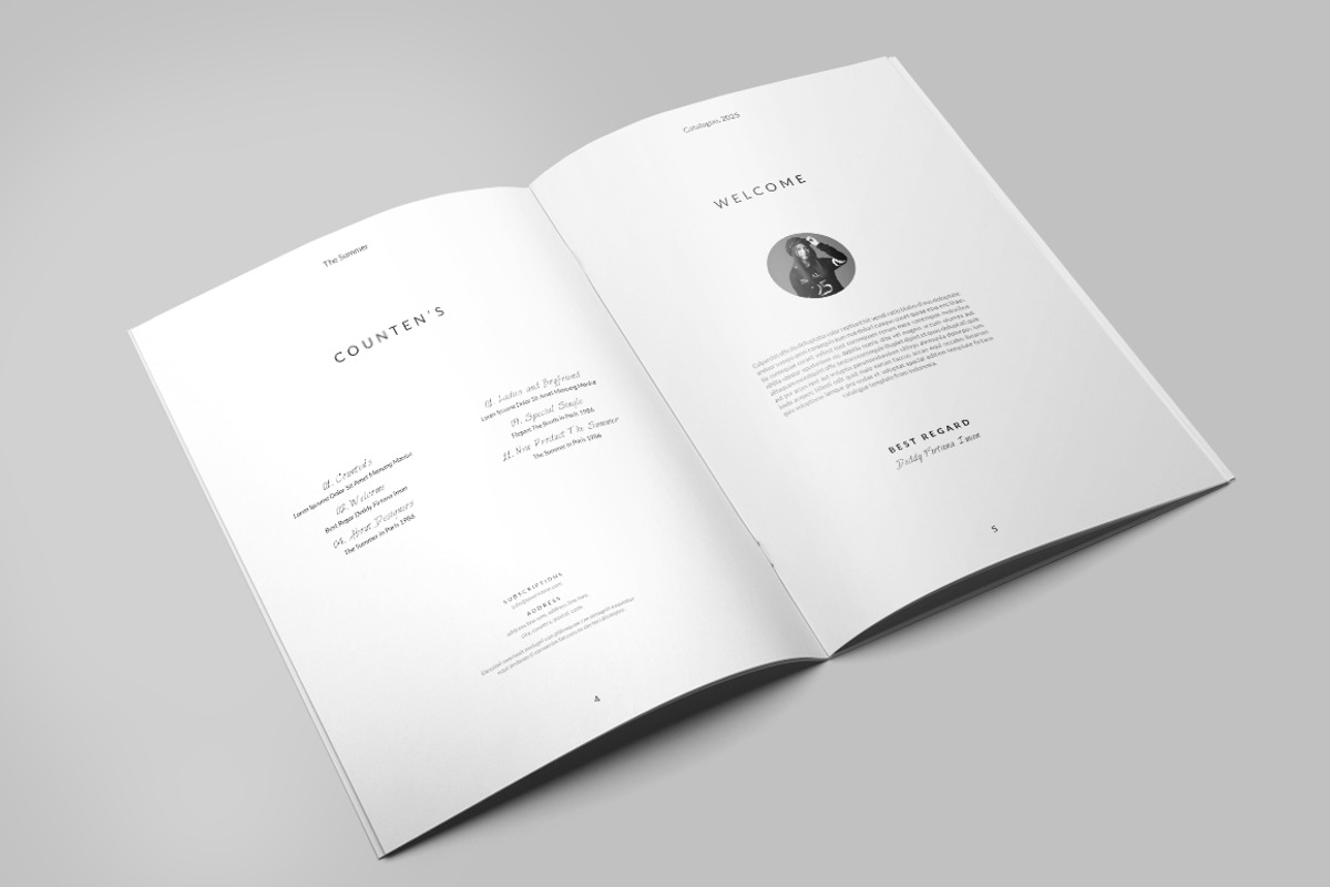 The Summer Catalogue, a Brochure Template by Firtana (Photo 3 of 13)